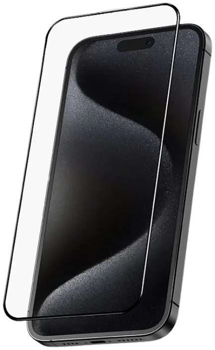 Захисне скло Keephone KP-SPG018 3D matte glass iPhone 16/15 (KPMAOP16BK) - фото - №1