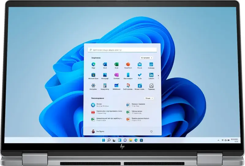 Ноутбук HP Envy x360 14-fc0013ua Meteor Silver (B9PC6EA) - фото - №2