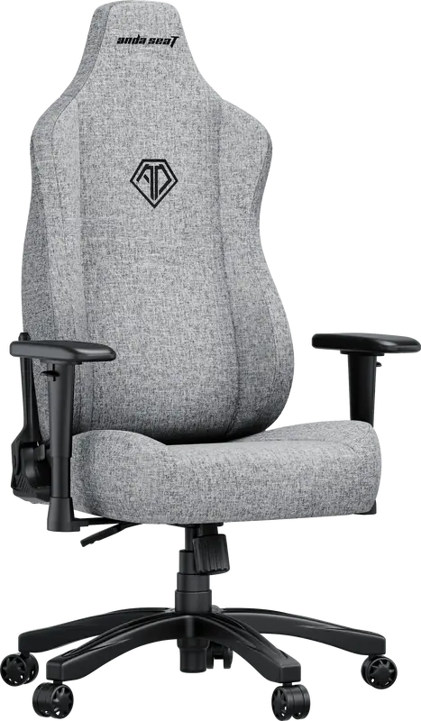 Крісло ігрове Anda Seat Novis Size L Gray Fabric - фото - №1