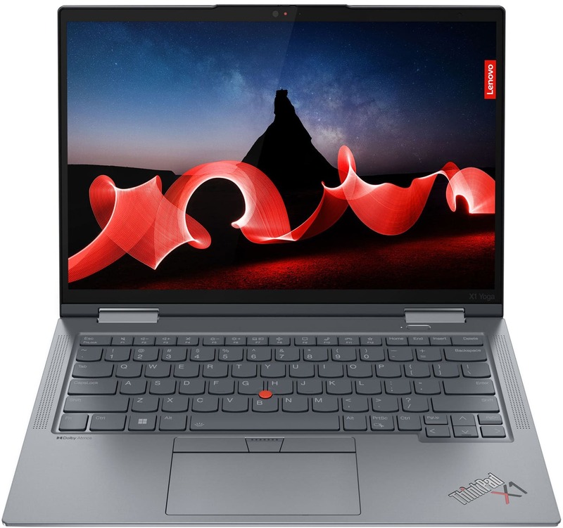 Ноутбук Lenovo ThinkPad X1 Yoga Gen 8 Storm Grey (21HQ0055RA) - фото - №0
