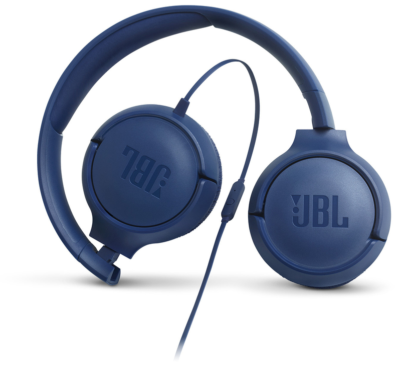 Навушники JBL T500 (JBLT500BLU) Blue фото