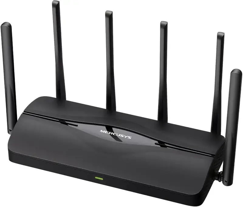 Iнтернет роутер Mercusys MR47BE Tri-Band Wi-Fi 7 (2.4Gz/5Gz) 574+2880Мбит/с+5760Мбит/с - фото - №0