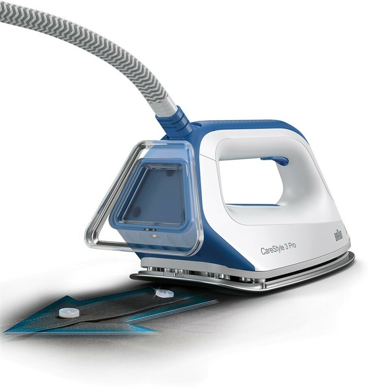 Утюг с парогенератором BRAUN CareStyle 3 Pro IS 3157 BL - фото - №8