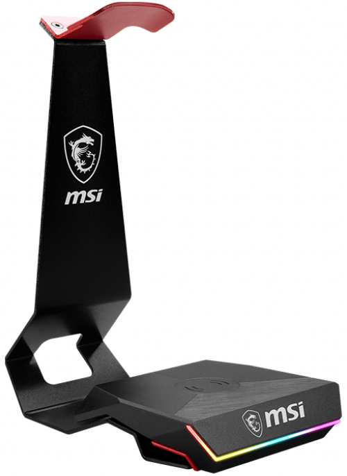 Подставка для гарнитур MSI HS01 COMBO + беспроводная зарядка (IMMERSE_HS01_COMBO) фото