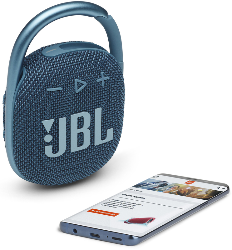 Акустика JBL Сlip 4 (Blue) JBLCLIP4BLU фото
