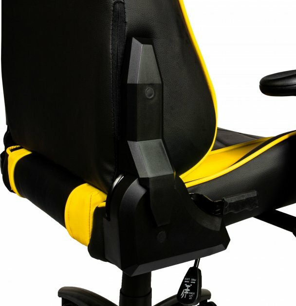Ігрове крісло HATOR Sport Essential (Black/Yellow) HTC-908 фото