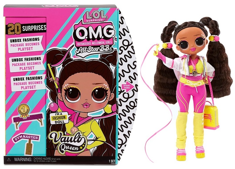 Игровой набор с куклой L.O.L. Surprise! серии "O.M.G" Sports Doll - Гимнастка (с аксессуарами) 577515 фото