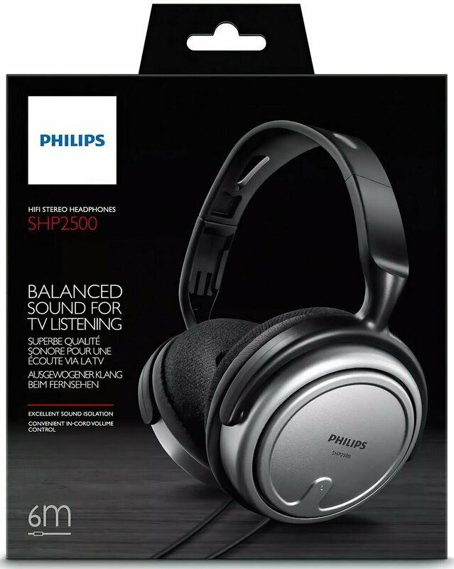 Наушники Philips SHP2500/10 (Silver) фото