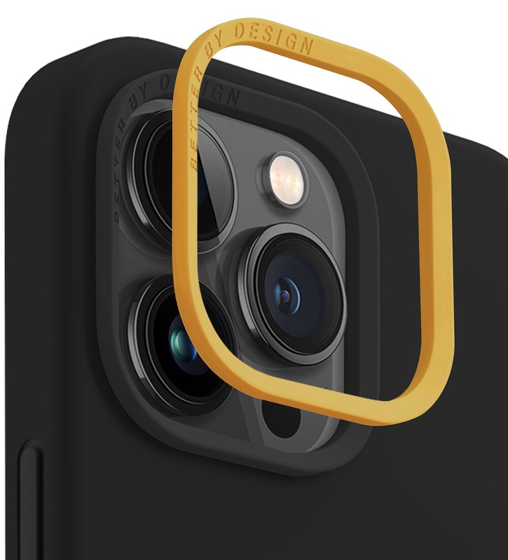 Чохол для iPhone 14 Uniq Lino Midnight (Black) - фото - №2