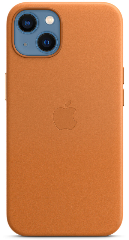 Чохол iPhone 13 Leather Case with MagSafe (Golden Brown) MM103ZE/A фото