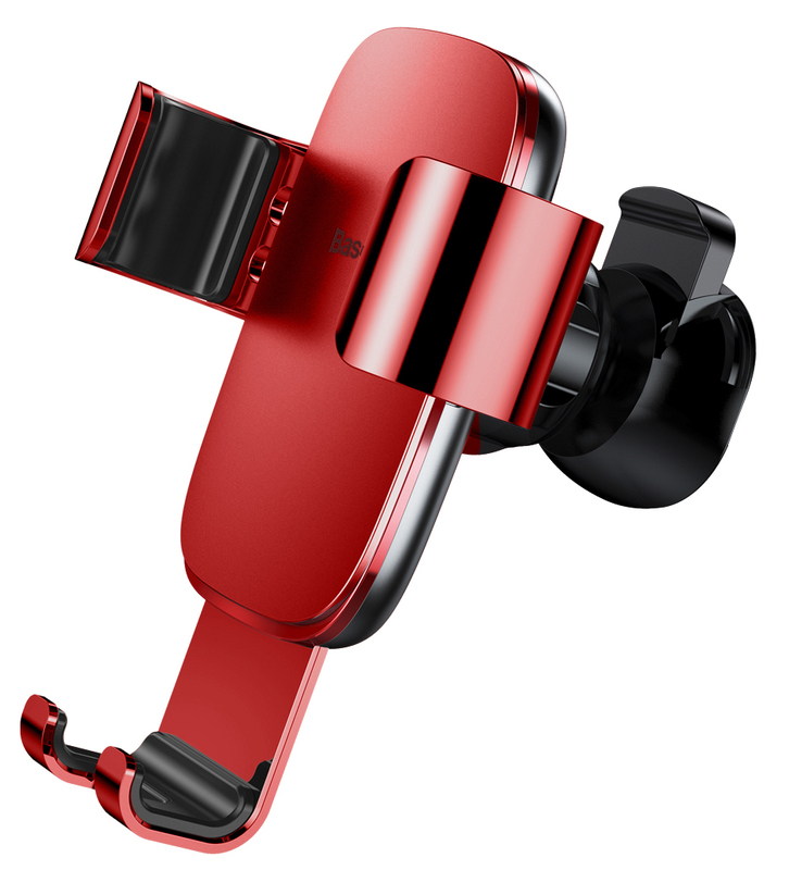 Автотримач Baseus Metal Age Gravity Car Mount Air Outlet Version (Red) SUYL-D09 фото