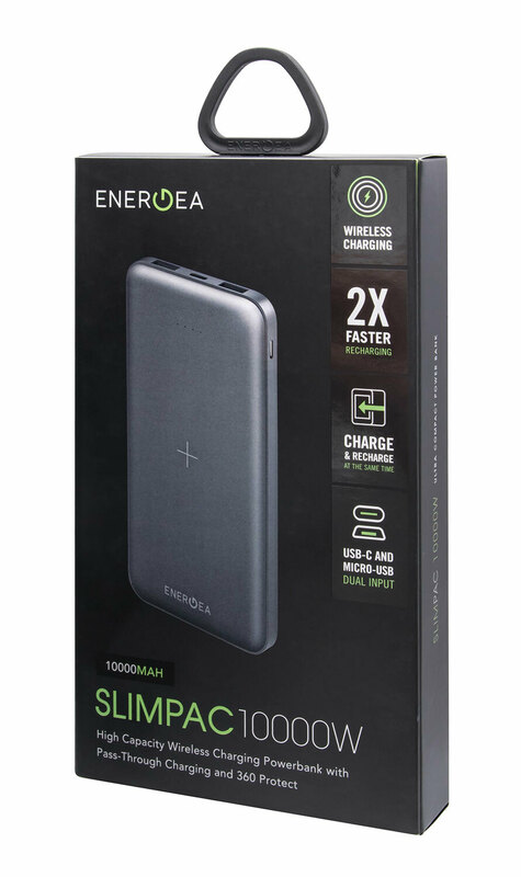 Портативная батарея Energea SlimPacWC 10 000mAh (Gray) фото