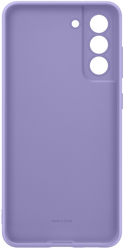Чохол для Samsung S21 FE Samsung Silicone Cover (Lavender) EF-PG990TVEGRU фото