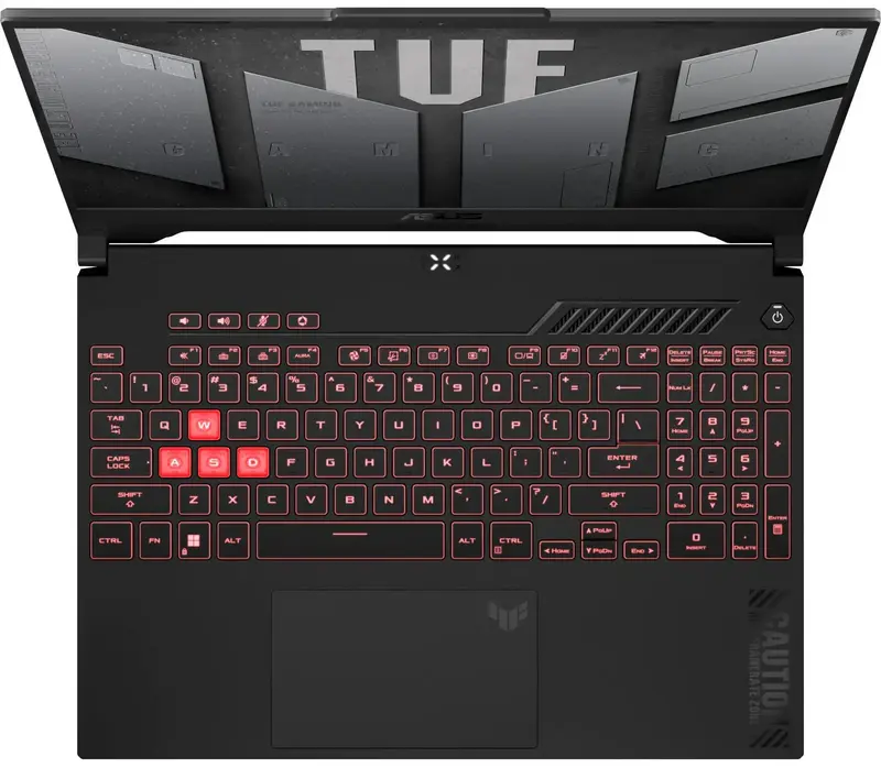 Ноутбук Asus TUF Gaming A17 FA707NUR-HX058 Mecha Gray (90NR0JL5-M002T0) фото