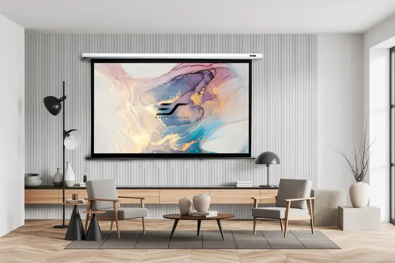 Моторизованный настенный экран ELITE SCREENS 120" (4:3) 182,9х243,8 Electric120V фото