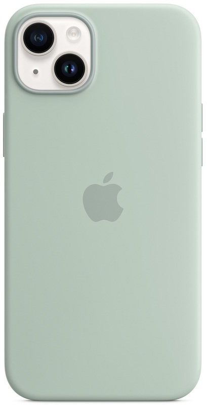 Чехол Apple Silicone Case with MagSafe (Succulent) MPTC3ZE/A для iPhone 14 Plus фото
