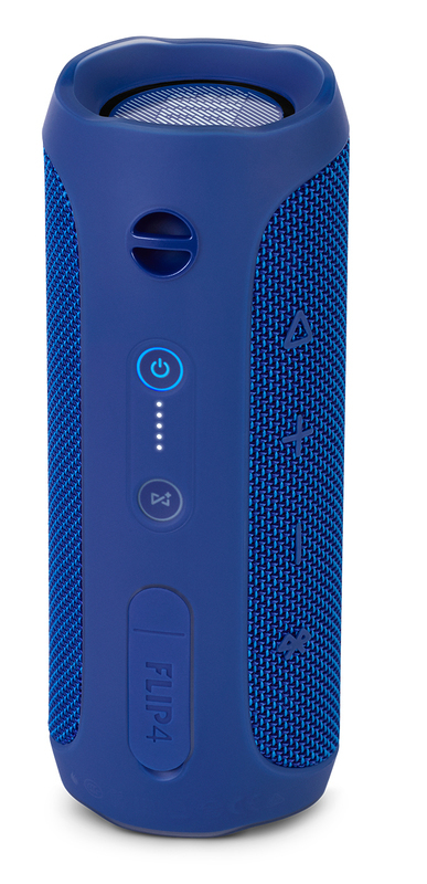 Вологозахищена акустика JBL Flip 4 (Blue) - фото - №2
