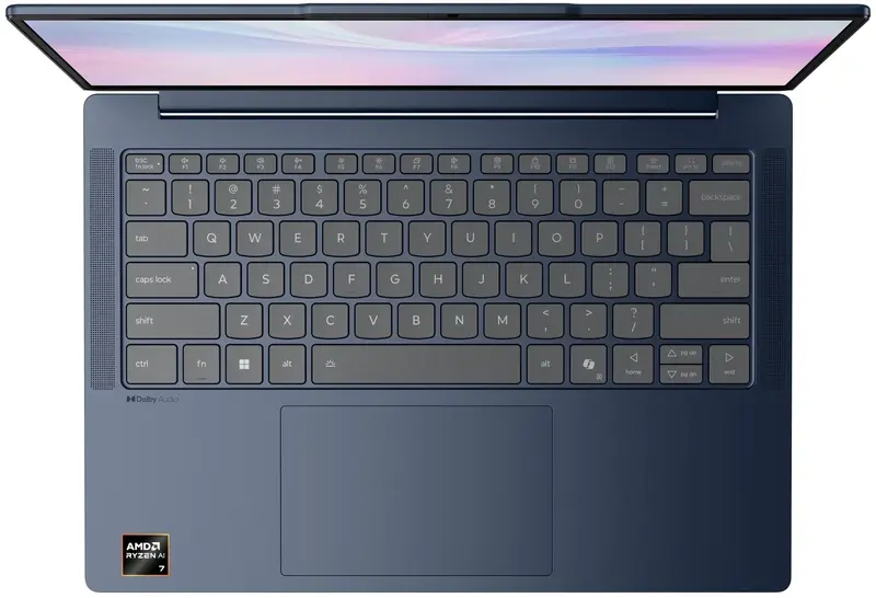 Ноутбук Lenovo IdeaPad Slim 5 14ARP10 Cosmic Blue (83HT003ERA) - фото - №8