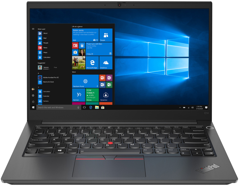 Ноутбук Lenovo ThinkPad E14 Gen 2 Black (20TA002GRT) - фото - №0