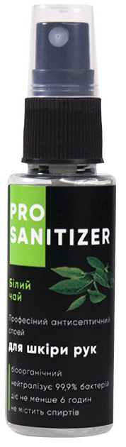 Антисептик Sanitizer Pro - Білий чай (35мл) фото