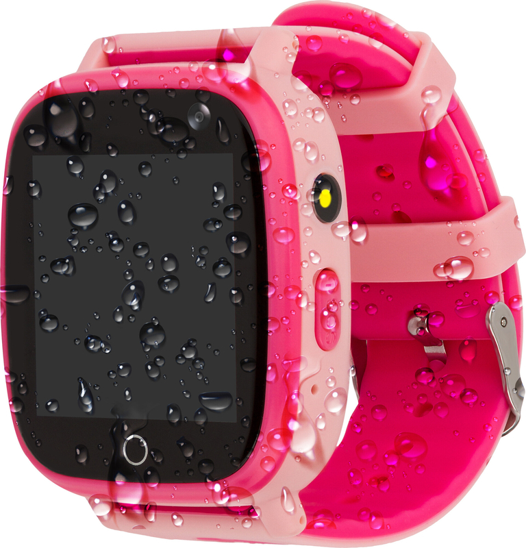 Детские смарт-часы AmiGo GO001 iP67 (Pink) 458092 фото