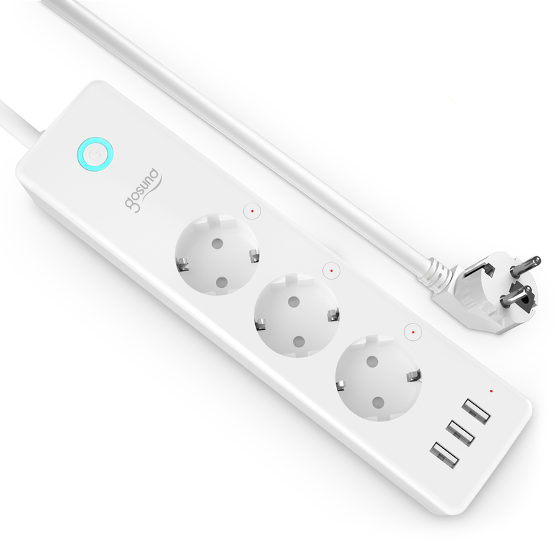 Смарт подовжувач Gosund Smart Plug P1 (White) фото