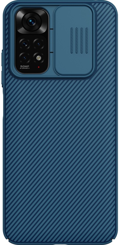 Чохол для Redmi Note 11 Nillkin CamShield Case (Blue) фото