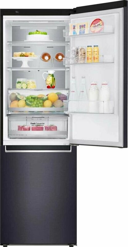 Двокамерний холодильник LG GA-B459SBUM фото
