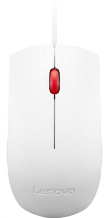 Комп'ютерна миша Lenovo Essential USB Mouse (White) 4Y50T44377 фото