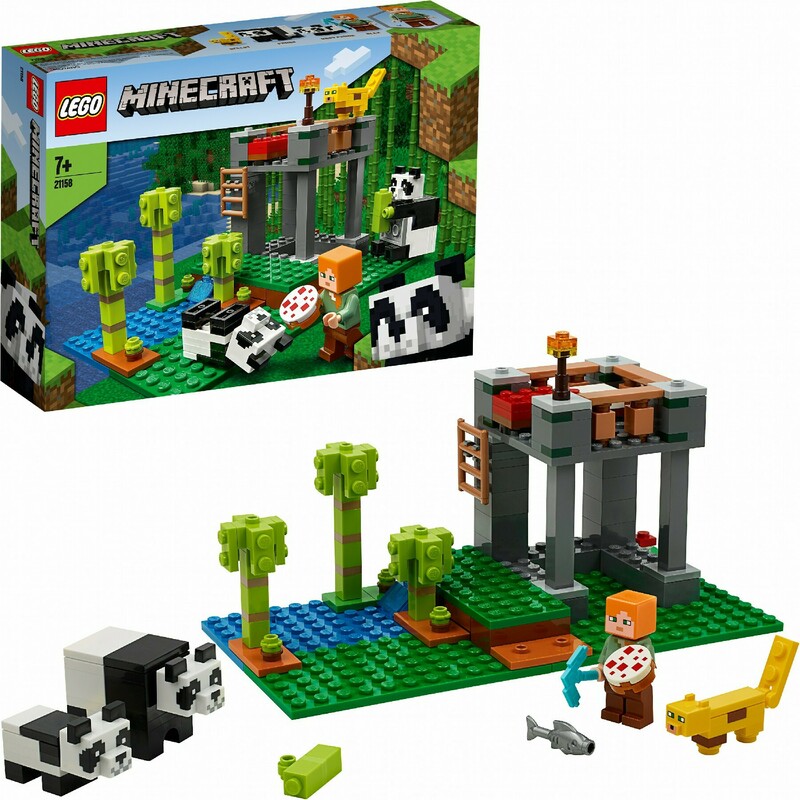 Конструктор LEGO Minecraft Ферма панд 21158 фото