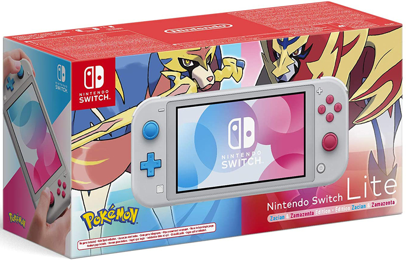 switch Lite ぽけもん Nintendo Switch Lite - Zacian & Zamazenta Edition (Gray) ᐈ Купить