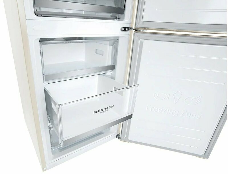Двухкамерный холодильник LG GA-B509SESM фото