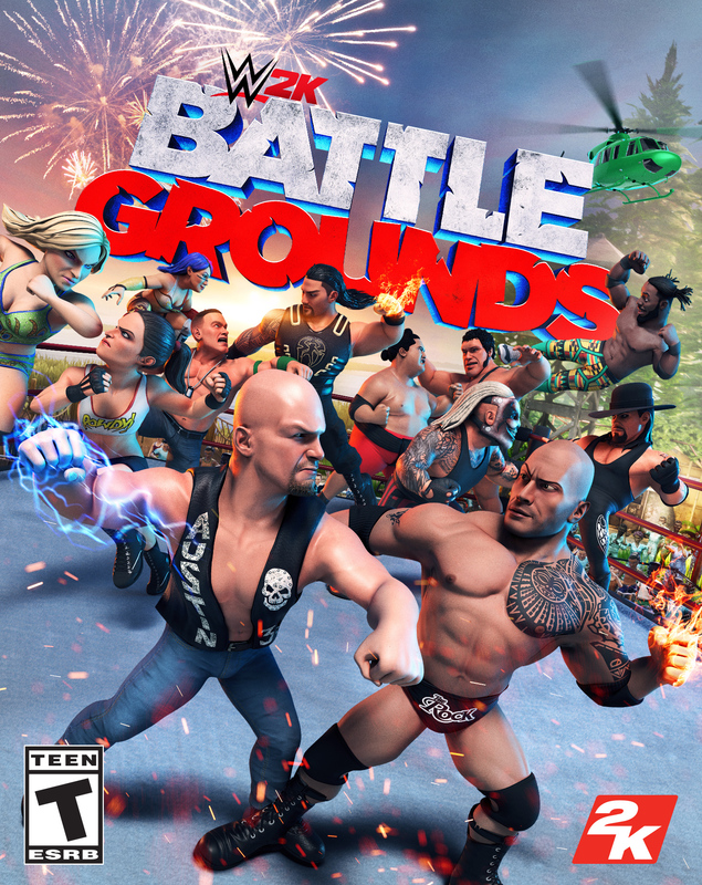 Диск WWE Battlegrounds (Blu-ray, English version) для PS4 PRE-0007 фото