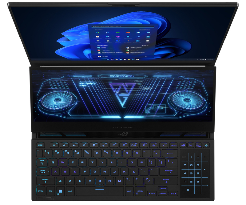 Ноутбук Asus ROG Zephyrus Duo 16 (2023) GX650PZ-NM063X Black (90NR0CF1-M00320) фото