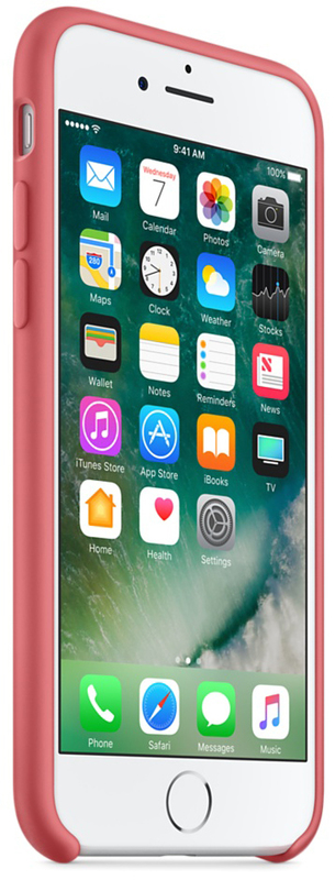 Чехол-накладка Apple Silicone Camellia для iPhone 7/8 фото