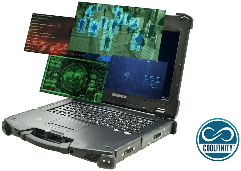 Ноутбук Durabook Z14 Basic Black (Z4E2Q3DE3BXX) - фото - №6