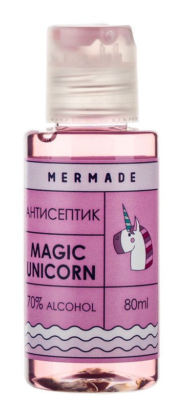 Антисептик для рук Mermade - Magic Unicorn 80 ml MR0009B фото