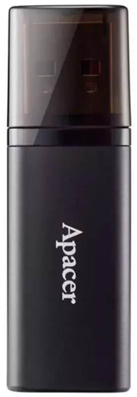 USB-Flash Apacer 64GB USB 3.1 AH25B Чорний - фото - №0