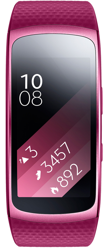 Фитнес-трекер Samsung Gear Fit2 (Pink) L фото