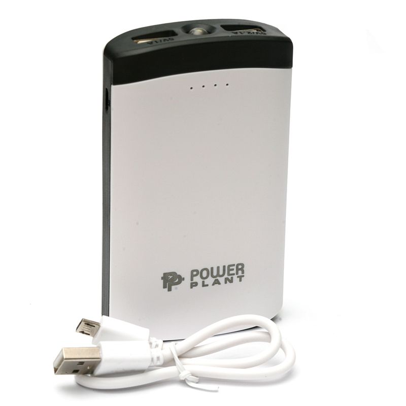 Универсальная мобильная батарея PowerPlant (7800mAh) + универсальный кабель PPLA9212 фото