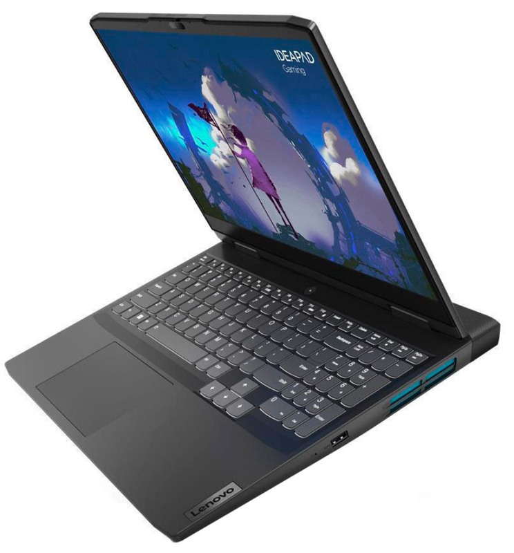Ноутбук Lenovo IdeaPad Gaming 3 15IAH7 Onyx Grey (82S900WKRA) фото