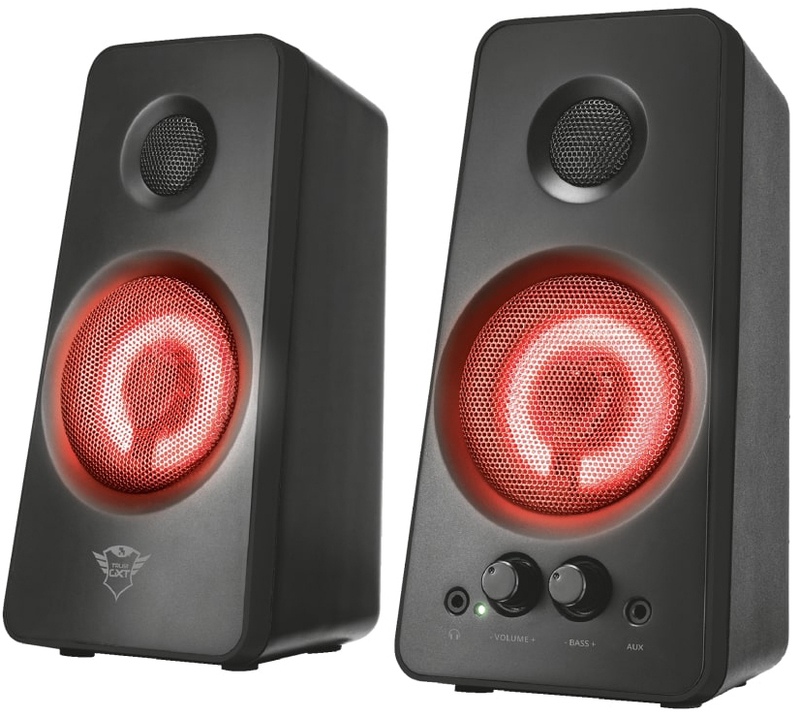 Акустична система Trust 2.0 GXT 608 Tytan Illuminated Speaker Set (Black) 21202_TRUST фото