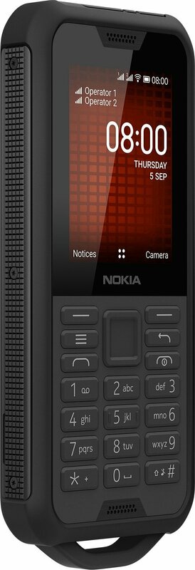 Nokia 800 Tough Dual Sim (Black) - фото - №2