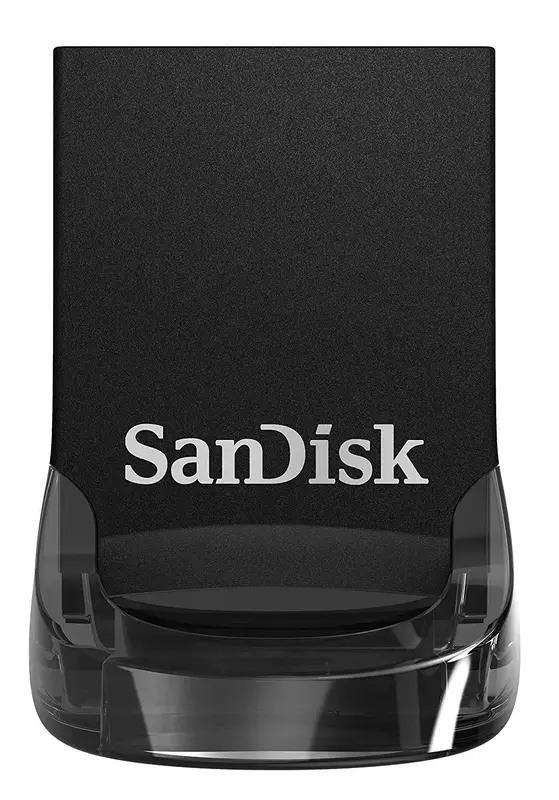 USB-Flash SanDisk 128GB USB 3.1 Type-A Ultra Fit Чорний фото