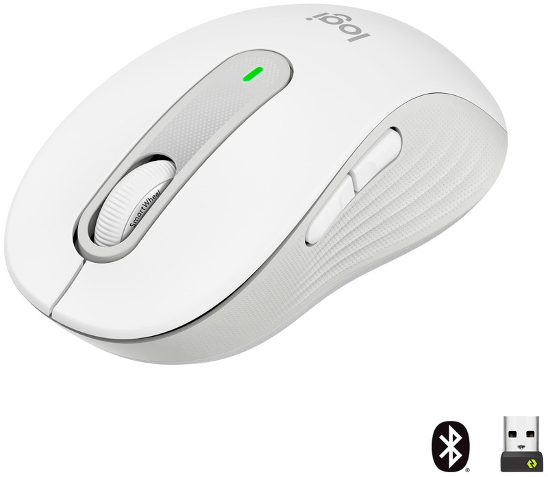 Миша Logitech Wireless M650 (Off-White) 910-006255 - фото - №0