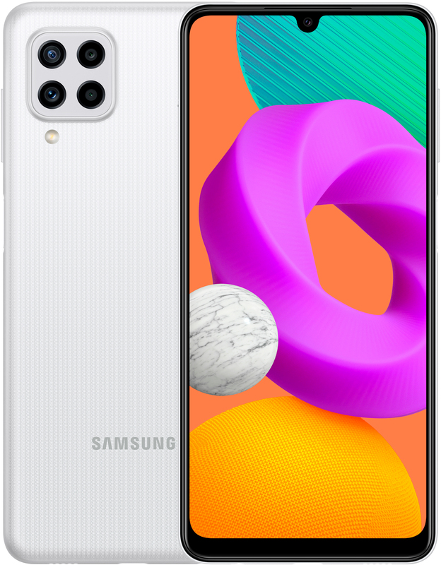 Samsung Galaxy M22 2021 M225F 4/128GB White (SM-M225FZWGSEK) фото