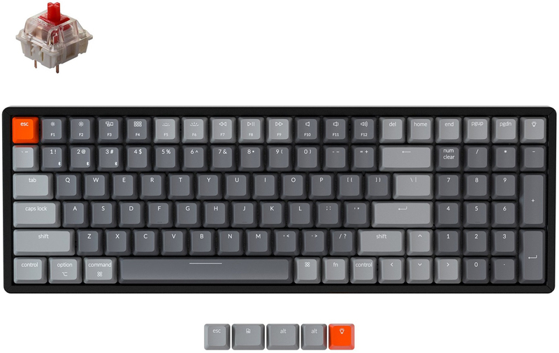 keychron k4 aluminum hot swappable