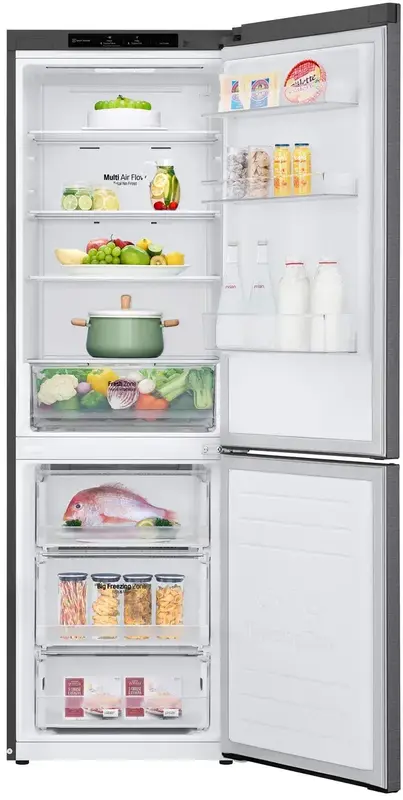 УЦІНКА Двокамерний холодильник LG GC-B459SLCL - фото - №1