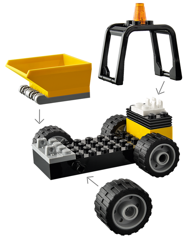 Конструктор LEGO City Пікап для дорожніх робіт 60284 фото