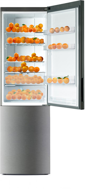 Двокамерний холодильник Haier C2F637CFMV фото